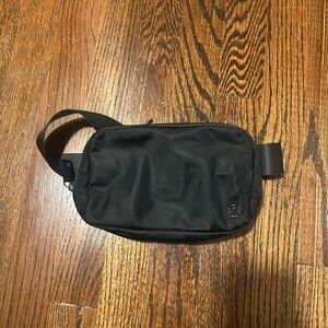 Lululemon Black Belt Bag